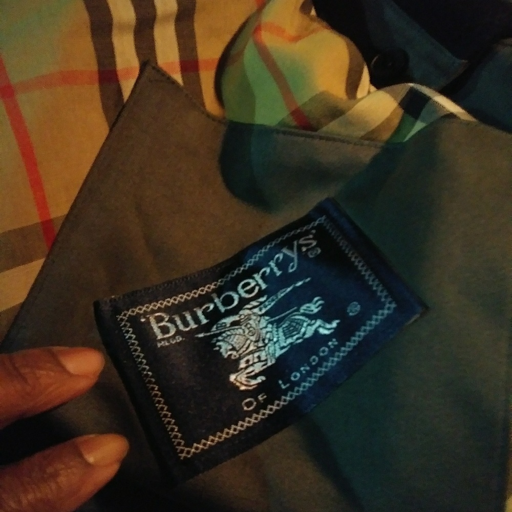 42 R Vintage✔ burberry Trench Coat✔